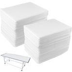 DEAYOU 40 Parça Tek Kullanımlık Spa Çarşafları, Su Geçirmez Masaj Masa Örtüsü Koruyucu, Masaj Terapisi, Güzellik Salonu, Dövme, Oteller, Estetisyyen, 78,7 cm x 170,2 cm, Yağ Geçirmez