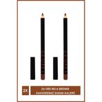 Deborah Milano 24 Ore N:4 Brown Kahverengi Dudak KalemiX2