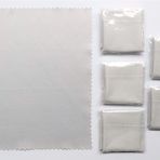 DeBrillo Gözlük temizleme bezleri, 6'lı paket, mikrofiber, gözlük, cep telefonu, tablet, akıllı telefon için, mikrofiber bez, optik kalitesi, tüy bırakmayan temizlik, gri, 6 adet