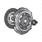 DEBRIYAJ SETI P406 P607 P807 407 EW12J4 2.2 16V / P206 P307 C4 EW10J4 2.0 16V / P407 C5 C6 C8 P807 EW10A 2.0 16V XSARA PICASSO XUJJP4 1.8 16V VALEO 877345