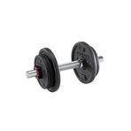 Decathlon 10 Kg Dambıl Seti Siyah