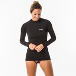 Decathlon 100 UV Korumalı Siyah Uzun Kollu Kadın T-shirt