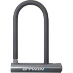 Decathlon 500 Gri U Bisiklet Kilidi - STD