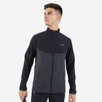 Decathlon Artengo Erkek Siyah Gri Essential Tenis Eşofman Üstü