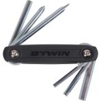 Decathlon Btwin 100 6 Fonksiyonlu Çoklu Alyan Anahtar Takımı Seti Erkek Kadın Kullanıma Uygun