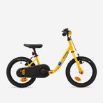 Decathlon Btwin Discover 500 Sarı 14 inç Jant 3-5 Yaş 2'si 1 Arada Denge Bisikleti