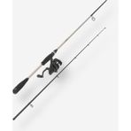 Decathlon Caperlan Spin Olta Kamış Makine Takımı - Sahte Yemle Balıkçılık 2,40 M Mh 10-30 G Wxm 100 - Siyah - 240