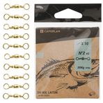 Decathlon Caperlan SWIVEL BRASS Deniz Balıkçılığı 10'lu Balıkçılık Fırdöndü