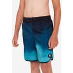 Decathlon Çocuk Uzun Deniz Şortu - Mavi/siyah - 500 - 8 - 9 Yaş - Siyah - Mavi