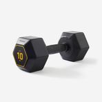Decathlon Corength 10 kg Siyah Cross Training Altıgen Dambıl