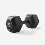 Decathlon Corength Cross Training ve Kas Geliştirme 20 kg Siyah Dambıl