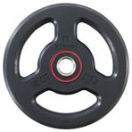 Decathlon Corength Kauçuk 5 Kg Ağırlık Plakası 28 Mm Siyah