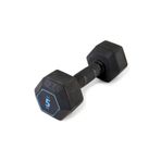 Decathlon Corength Siyah Hex Kas Geliştirme Kauçuk 5 Kg Dambıl