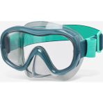 Decathlon Dalış Maskesi - Gri - 100 Confort - Yeşil