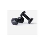Decathlon Dambıl - 2 Adet - 5 Kg - Fitness - Siyah Siyah