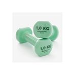 Decathlon - Dambıl 2 X 1 Kg Fitness Hafif Antrenman Kas Vücut Geliştirme Ağırlık Agırlık 2 Adet 1 Kg Yeşil
