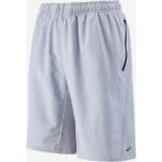 Decathlon Domyos Erkek Spor Şortu - Fermuarlı Cepli - Sisli Mavi - Açık Gri