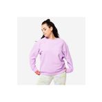 Decathlon Domyos Fitness Hafif Antrenman Kadın Lila Oversize Sweatshirt
