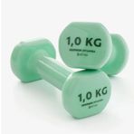 Decathlon Domyos PVC 2x1 kg Yeşil Dambıl