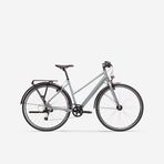 Decathlon Elops Ld 500 28" Jant Gri Portbagajlı Ledli Tur Şehir Bisikleti