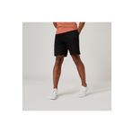 Decathlon Erkek Siyah Regular Spor Şortu 500 - Fitness Hafif Antrenman