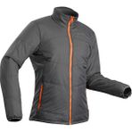 Decathlon Forclaz Erkek 3'ü 1 Arada Outdoor Trekking Montu - Siyah - Travel 500 -10°c - Gri - Siyah - 3XL