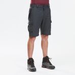Decathlon Forclaz Erkek Modüler Outdoor Pantolon - Gri - MT100 - Gri - Siyah - 54