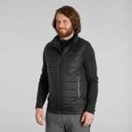 Decathlon Forclaz Erkek Trekking Şişme Yelek Siyah Polyester Kumaş Hobi Kullanımı İçin M Beden Mt100
