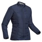 Decathlon Forclaz MT50 Kadın Lacivert Trekking Şişme Montu