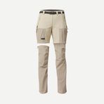 Decathlon Forclaz MT500 Bej Kadın Outdoor Trekking Modüler Pantolon