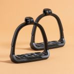 Decathlon Fouganza Yetişkin / Çocuk Üzengi - Siyah - 100 - Standart