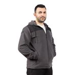 Decathlon Huglu Gri Avcılık ve Doğa Gözlemi Ses Çıkarmayan Erkek Hırka Polar