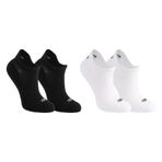 Decathlon Kiprun 500 Inv Siyah Beyaz 2 Adet Unisex Çocuk Koşu Çorabı