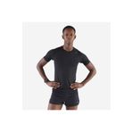 Decathlon Kiprun Erkek Koşu Tişörtü - Siyah Füme - 500 Confort Slim