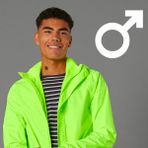 Decathlon Kke Sertifikalı Neon Sarı Btwin Erkek Bisiklet Ceketi