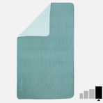 Decathlon Nabaiji Koyu Yeşil Yeşil Çizgili 110x175 cm Mikrofiber Deniz Havlusu