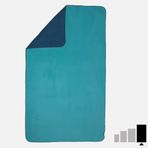 Decathlon Nabaiji Mavi Yeşil 110 x 175 cm Çift Taraflı Mikrofiber Havlu