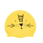 Decathlon Nabaiji Sarı Aslan Baskılı Silikon Yüzücü Bonesi