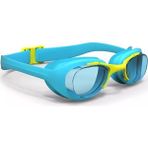 Decathlon Nabaiji Yüzücü Gözlüğü Mavi Sarı Silikon Malzeme Erkek Çocuk İçin Anti Fog Özellikli - Mavi - Sarı