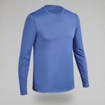 Decathlon OLAIAN Erkek UV Korumalı Uzun Kollu Sörf Tişörtü - Mavi - Water - XL