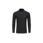 Decathlon Olaian Erkek Uzun Kollu Uv Korumalı Sörf Tişörtü - Siyah - 500