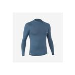 Decathlon Olaian Gri 100 Erkek Slim Fit Uzun Kollu Uv Korumalı Tshirt