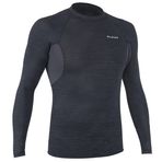 Decathlon Olaian Siyah 900 Erkek Slim Fit Uzun Kollu Uv Korumalı Tshirt