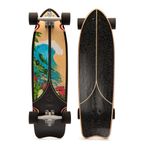 Decathlon Oxelo Longboard Siyah Fish 500 Kaykay