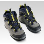 Decathlon Quechua Kız Çocuk Bot Suya Dayanıklı Deri Mavi/Gri - 28/39 - MH500 - Lacivert - Sarı