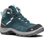 Decathlon Quechua Mh100 Mid Turkuaz Kadın Su Geçirmez Outdoor Bot