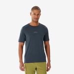 Decathlon Quechua MH500 Gri Erkek Outdoor T-Shirt