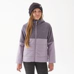 Decathlon Quechua NH100 Mor Çocuk Outdoor Şişme Mont