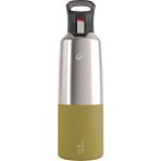 Decathlon Quechua Outdoor Paslanmaz Çelik Termos - 1 L - Pratik Kapak - Haki - 900 - 1 lt