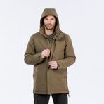 Decathlon Quechua SH500 Kahverengi -10 Derece Su Geçirmez Parka Erkek Outdoor Kışlık Mont
